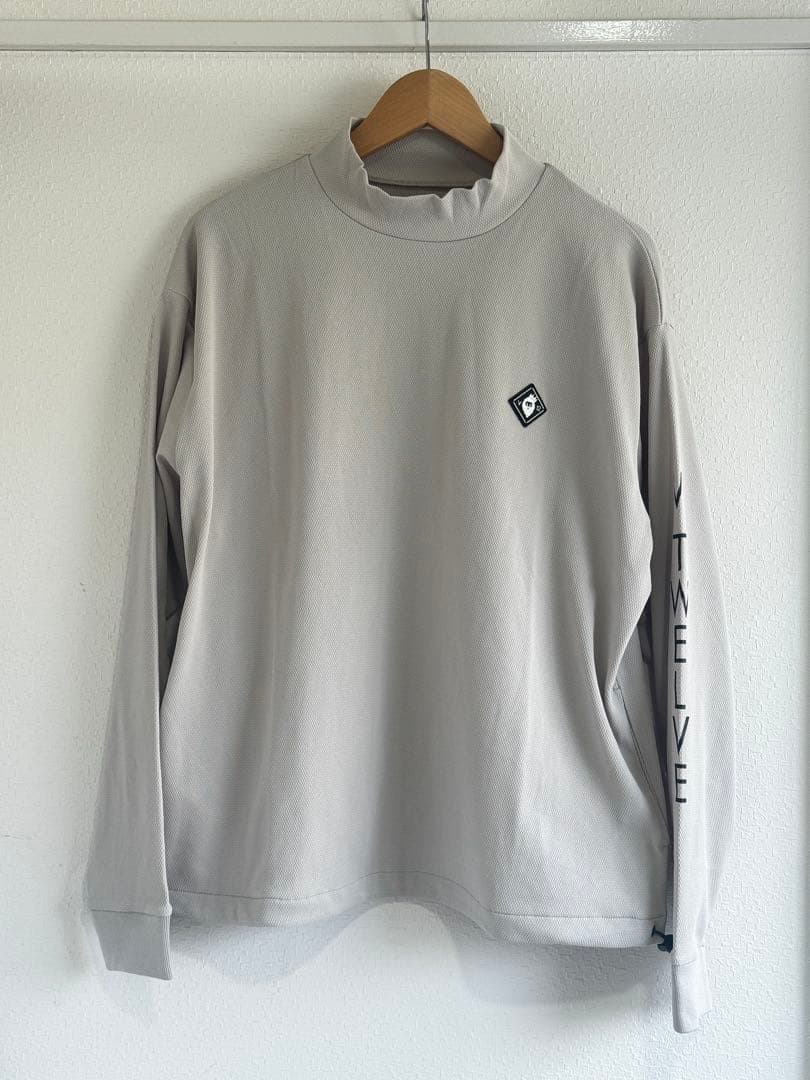 V12 RELAX L/S MOCK メンズ モックネック　M 美品