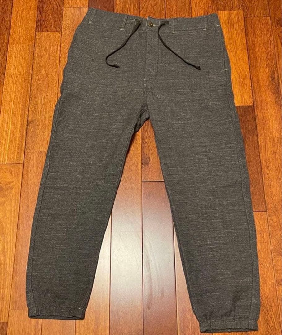 ごま塩　極美品ＲＲＬ　紐付きウールパンツ　ロンハーマン　ラルフローレン