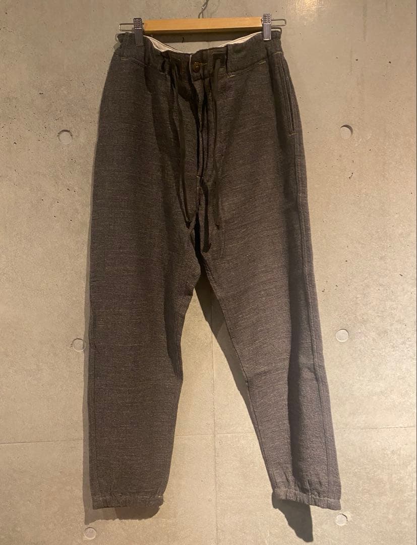 ごま塩　極美品ＲＲＬ　紐付きウールパンツ　ロンハーマン　ラルフローレン