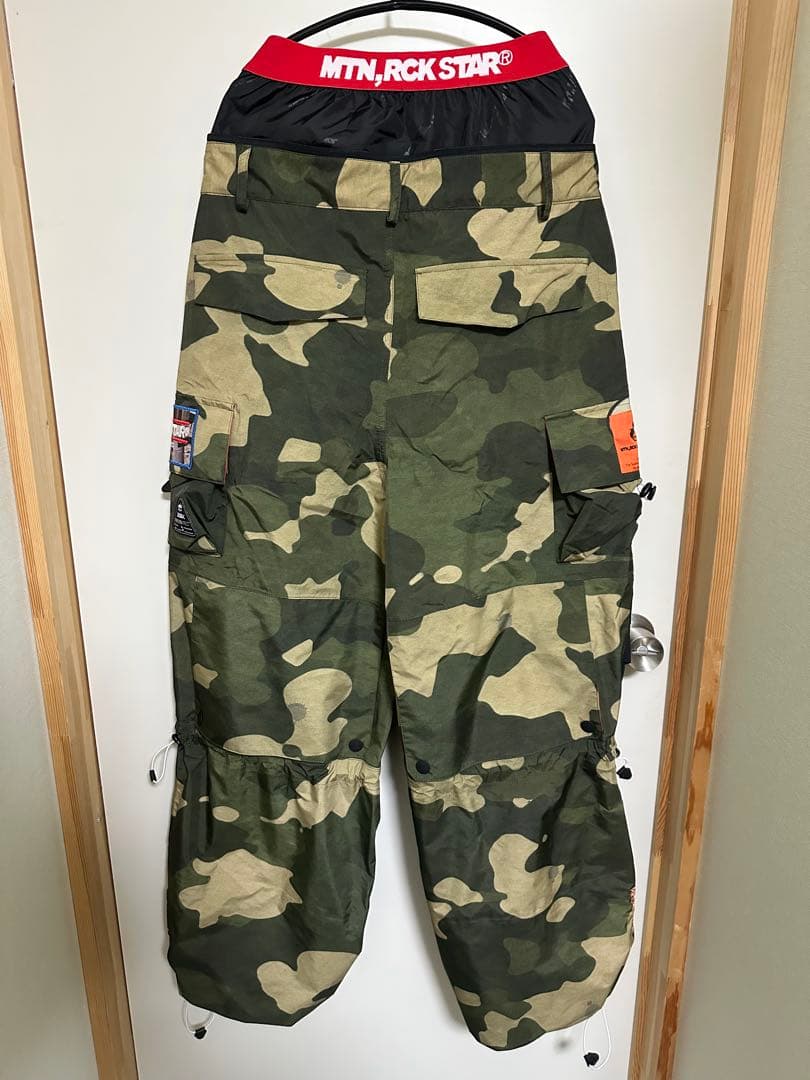 25-26 マウンテンロックスター PARACHUTE PANTS Lサイズ
