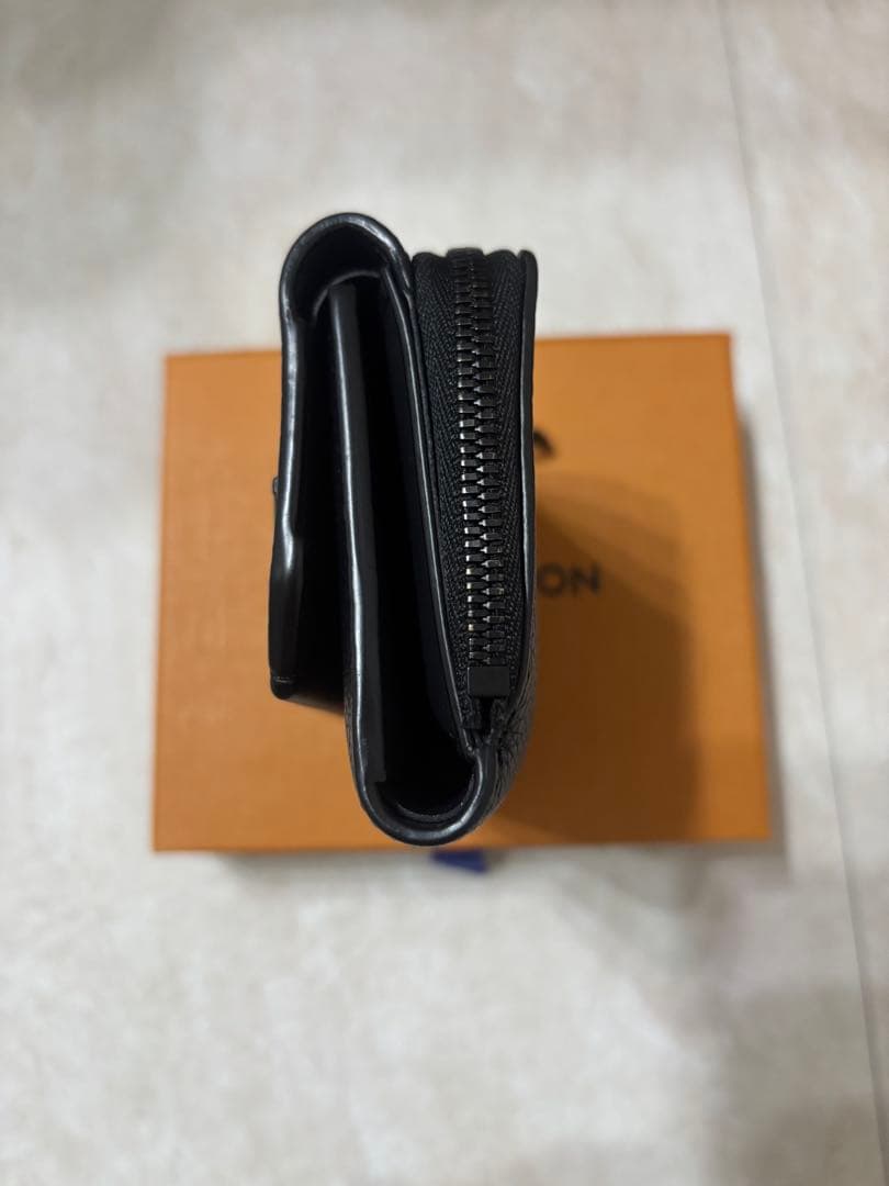 ルイ・ヴィトン ブラック 三つ折り財布 ポルトフォイユ パイロット 美品