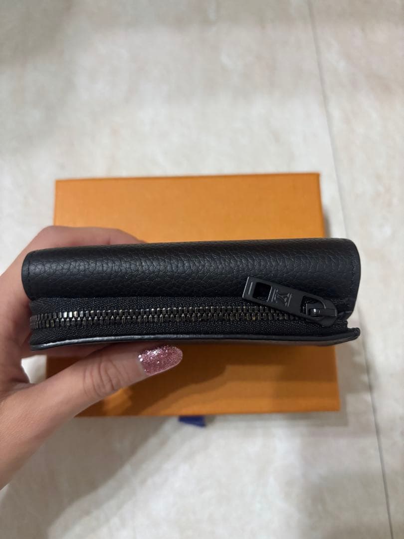 ルイ・ヴィトン ブラック 三つ折り財布 ポルトフォイユ パイロット 美品