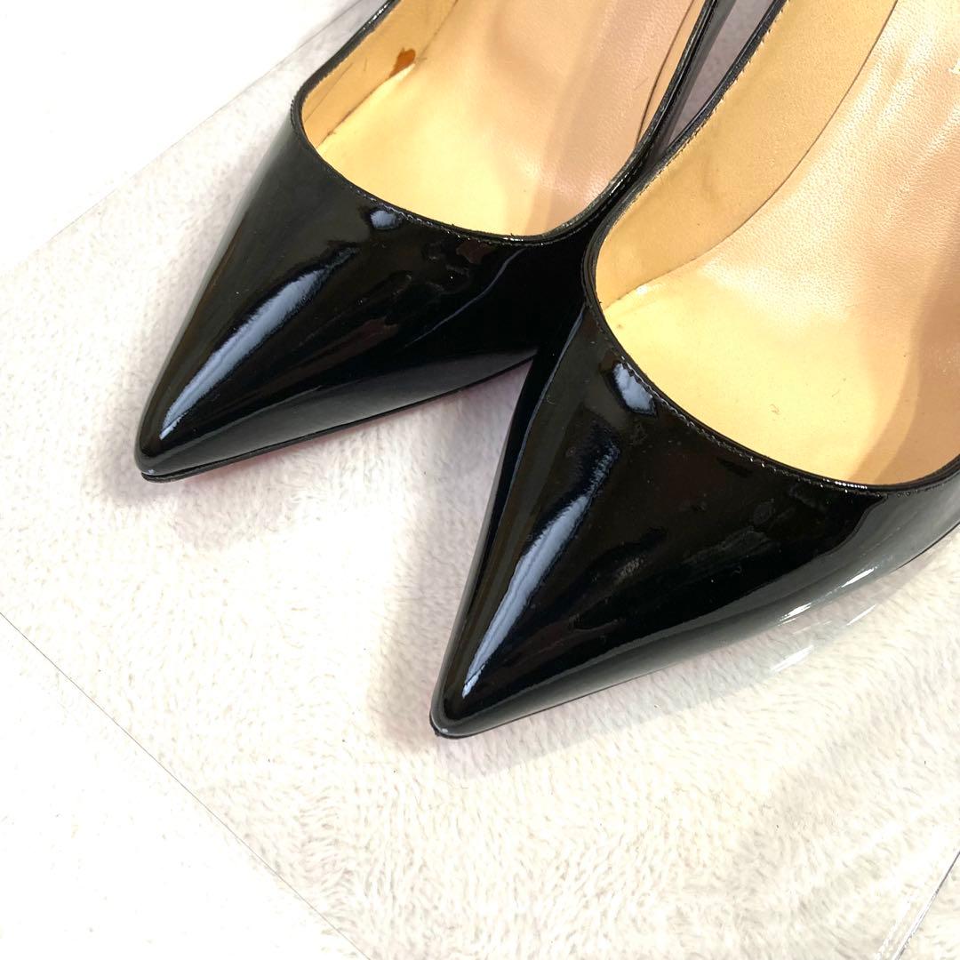 ✨極美品✨　クリスチャンルブタン　パンプス　黒　23