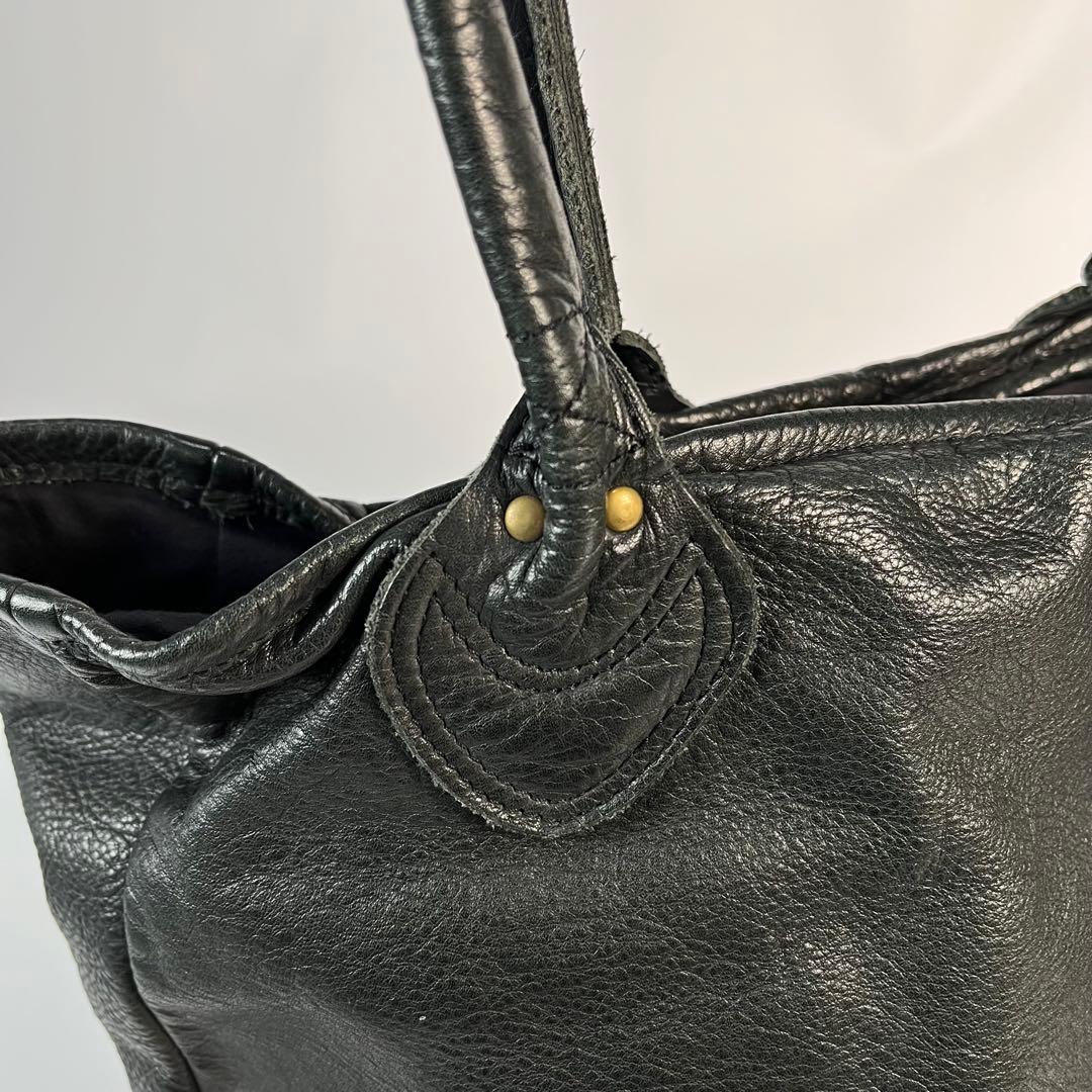USA製 vanson トートバッグ　レザー　ブラック