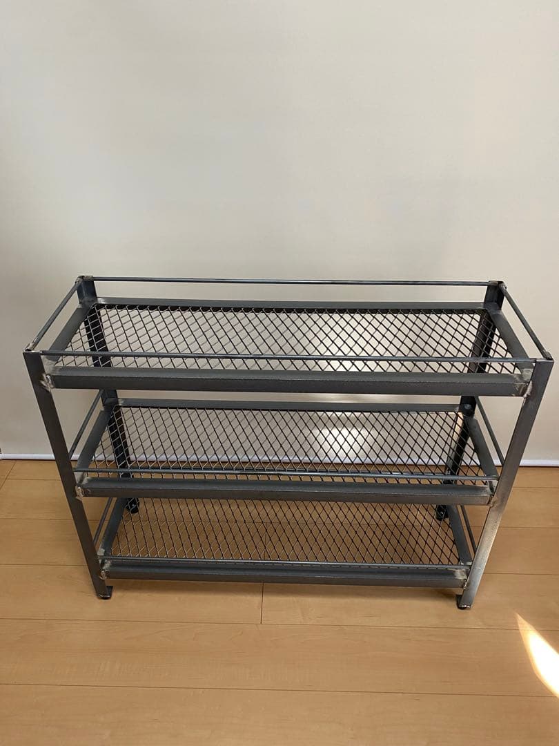 アイアンシェルフ　アイアンラック　インダストリアル 植物棚　アガベ