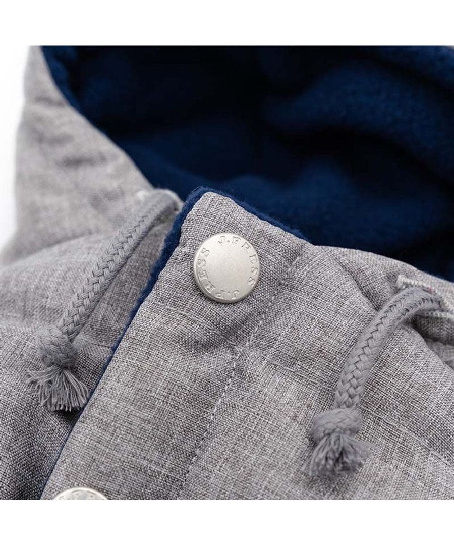 【新品・未使用】J.PRESS 中綿コート 《杢グレー》 小型犬3S