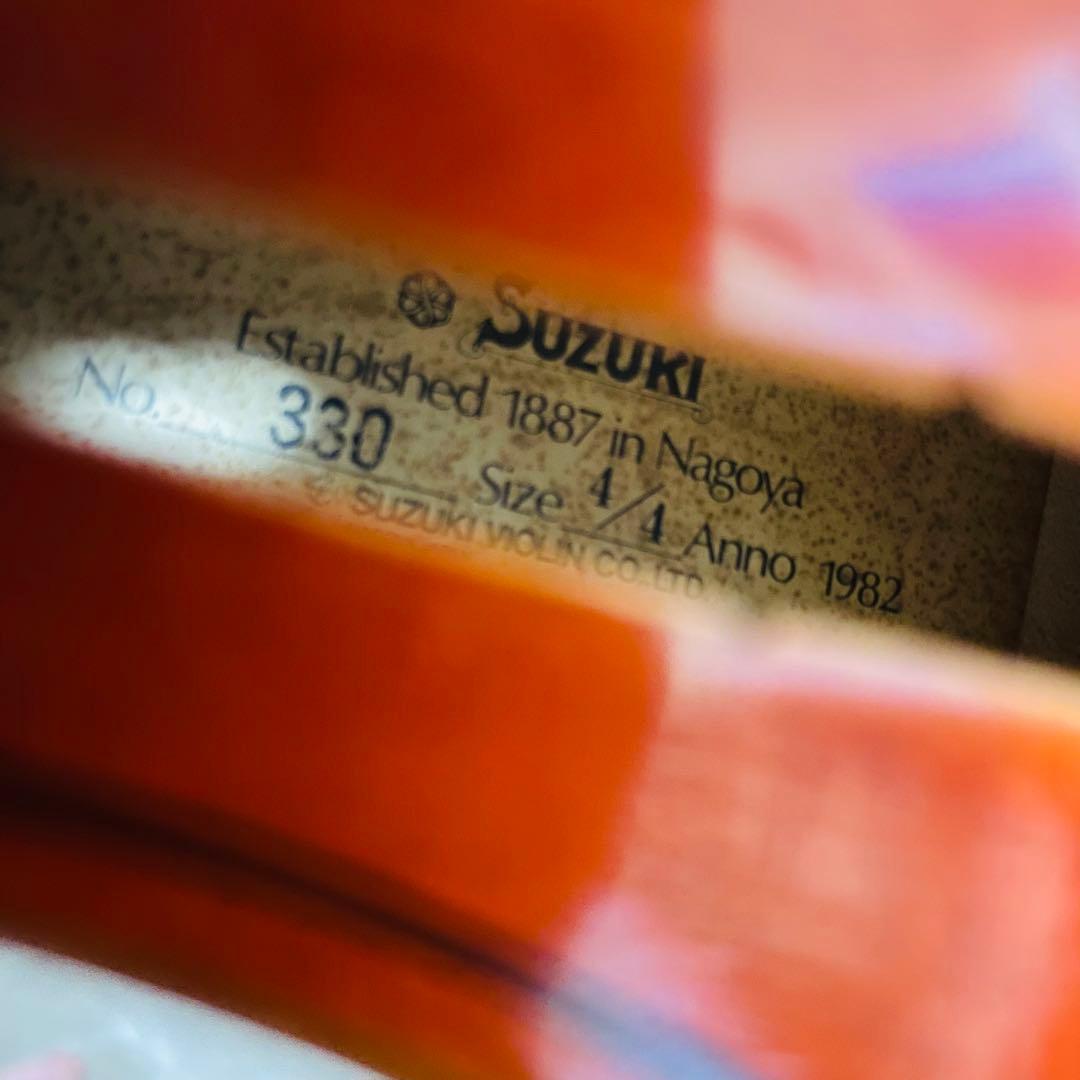 SUZUKI バイオリン No.330 4/4 学習バイオリン 初心者 おすすめ