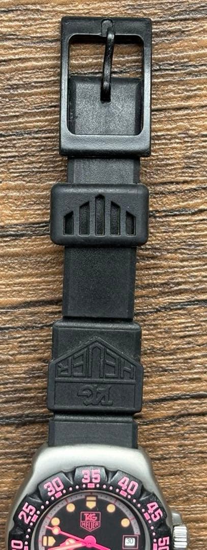 美品 TAG HEUER 377.508 タグホイヤー ピンクプロフェッショナル