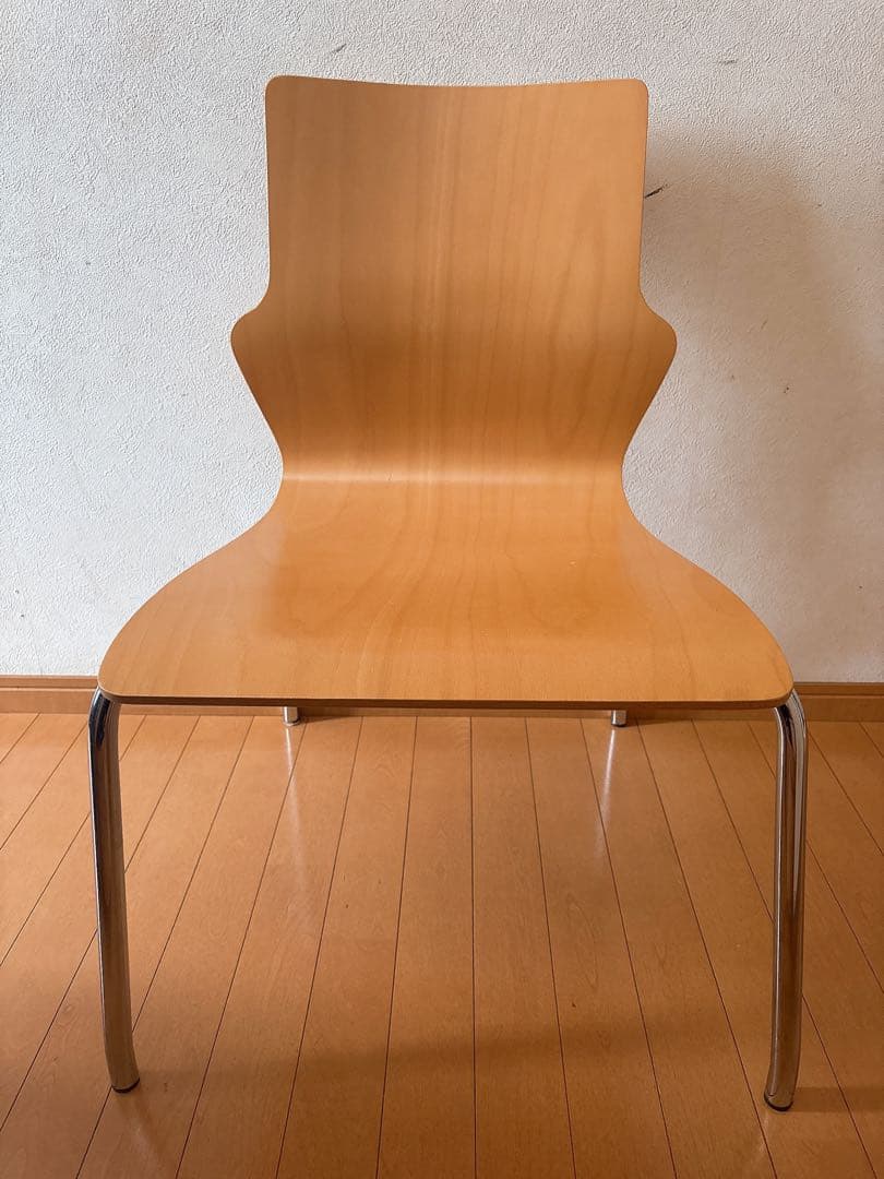 椅子 IKEA contract stackingchairplywoodchrome