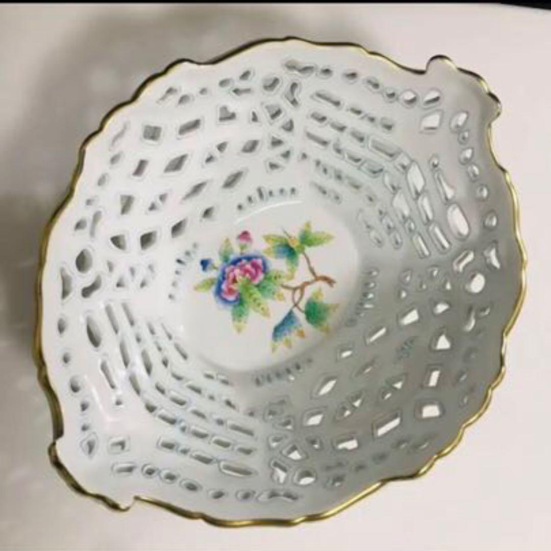 ヘレンド      ヴィクトリアブーケ　透かし