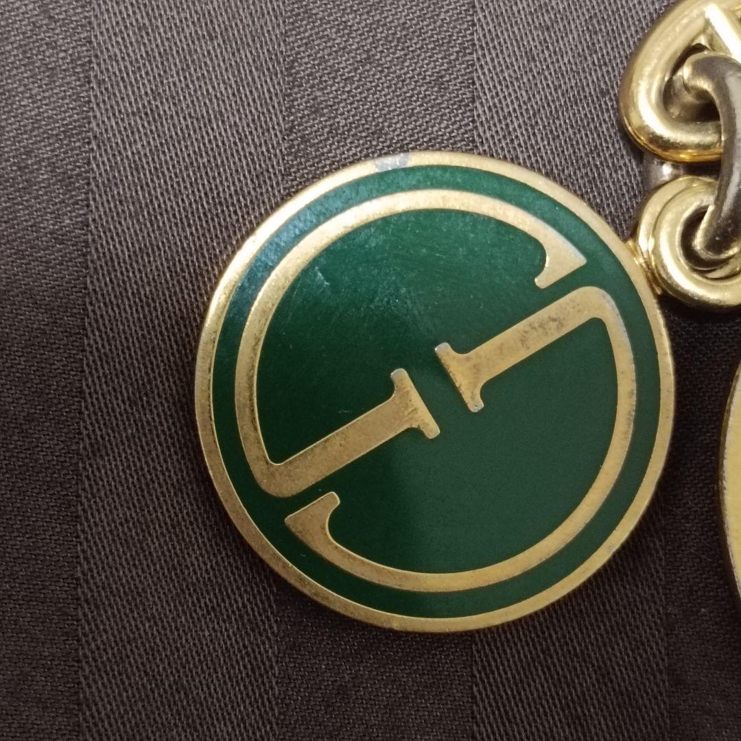 超希少 オールドグッチ キーリング インターロッキング シェーヌダンクル