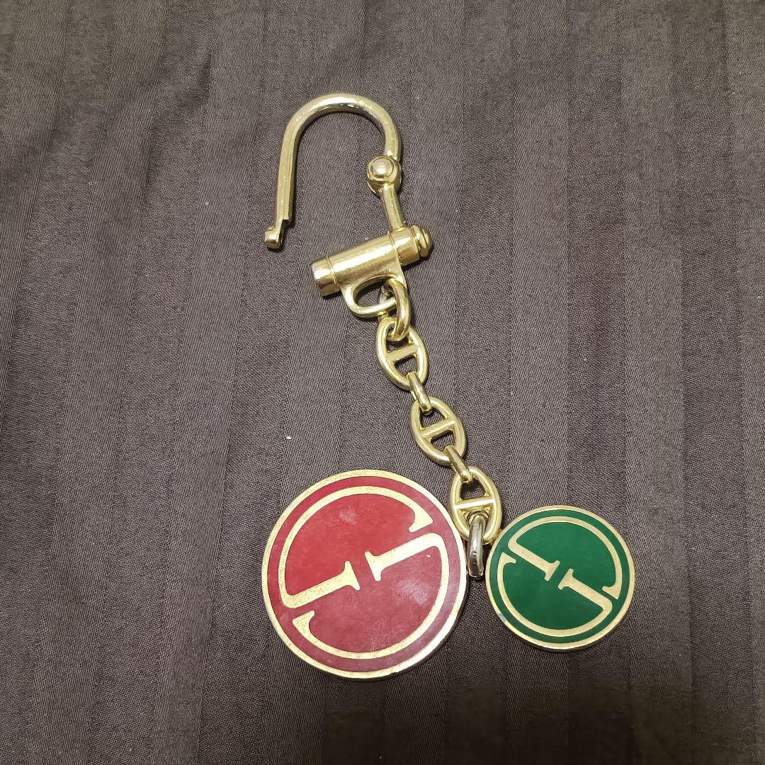 超希少 オールドグッチ キーリング インターロッキング シェーヌダンクル