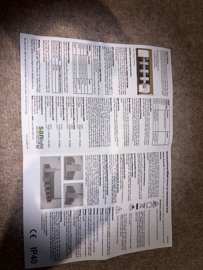 植物育成LED SANlight Q4WL