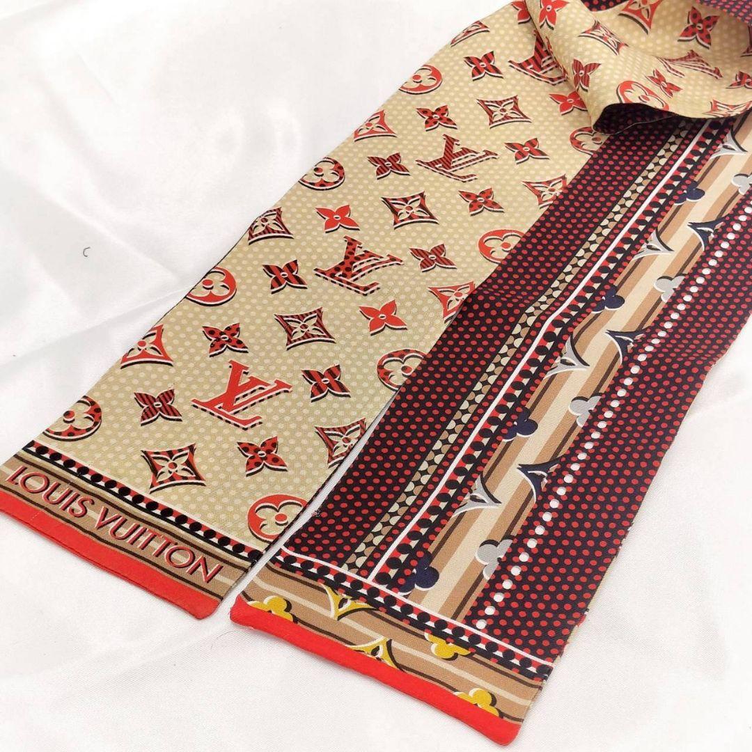 【極美品】1131 LOUIS VUITTON バンドー モノドッツ スカーフ