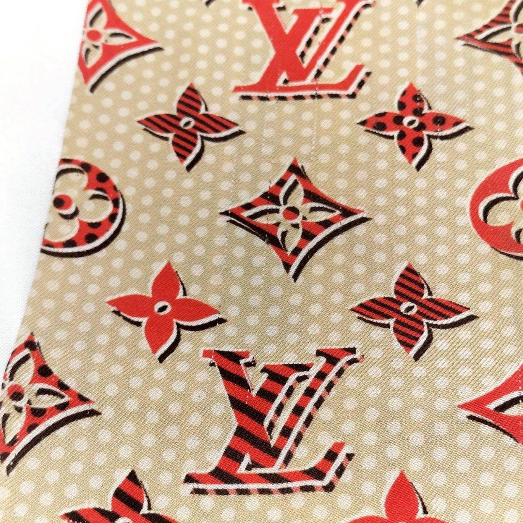 【極美品】1131 LOUIS VUITTON バンドー モノドッツ スカーフ