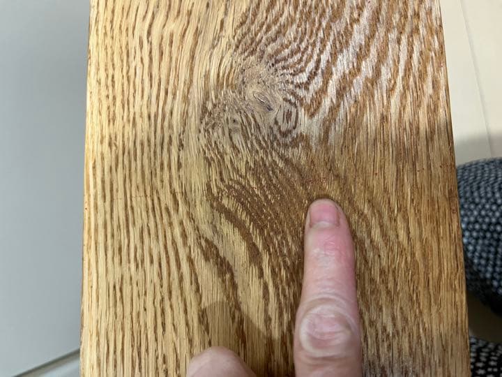 無印良品オーク材ベンチ