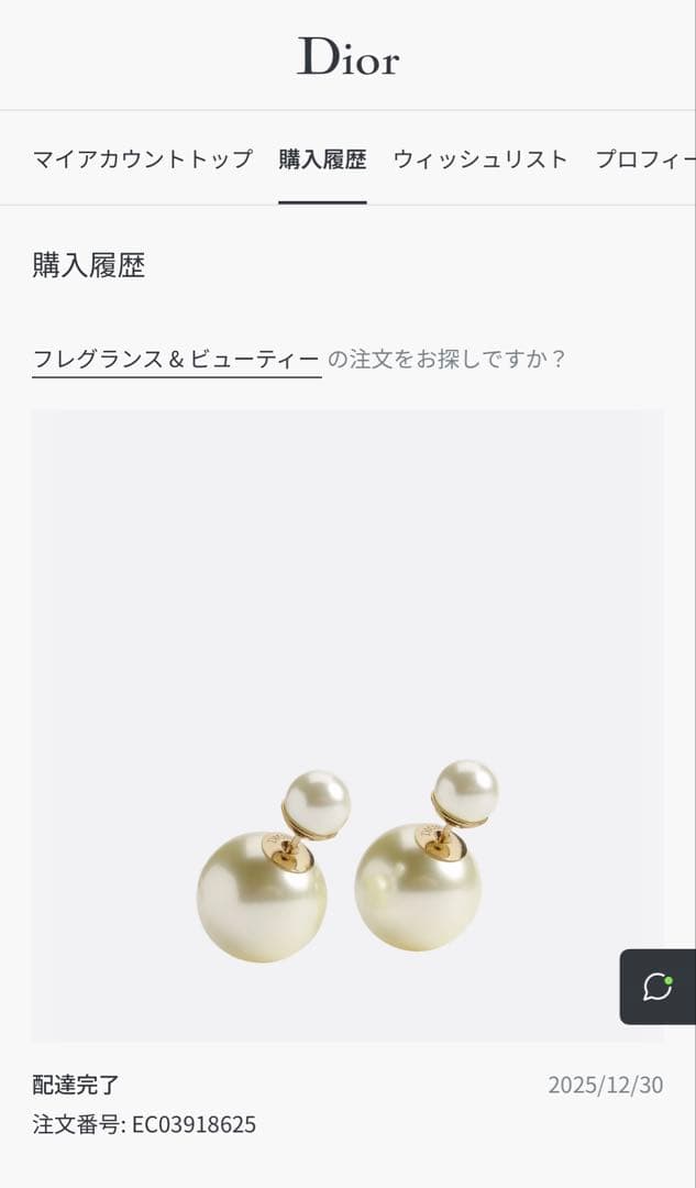 Risa★K59 ディオールトライバル Dior Tribales ピアス