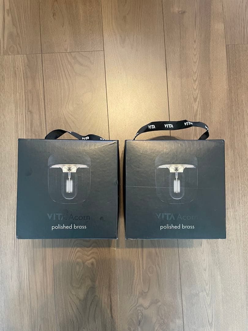 ペンダントライト　VITA ACORN 2個セット 色(ブラス金)北欧風　お洒落