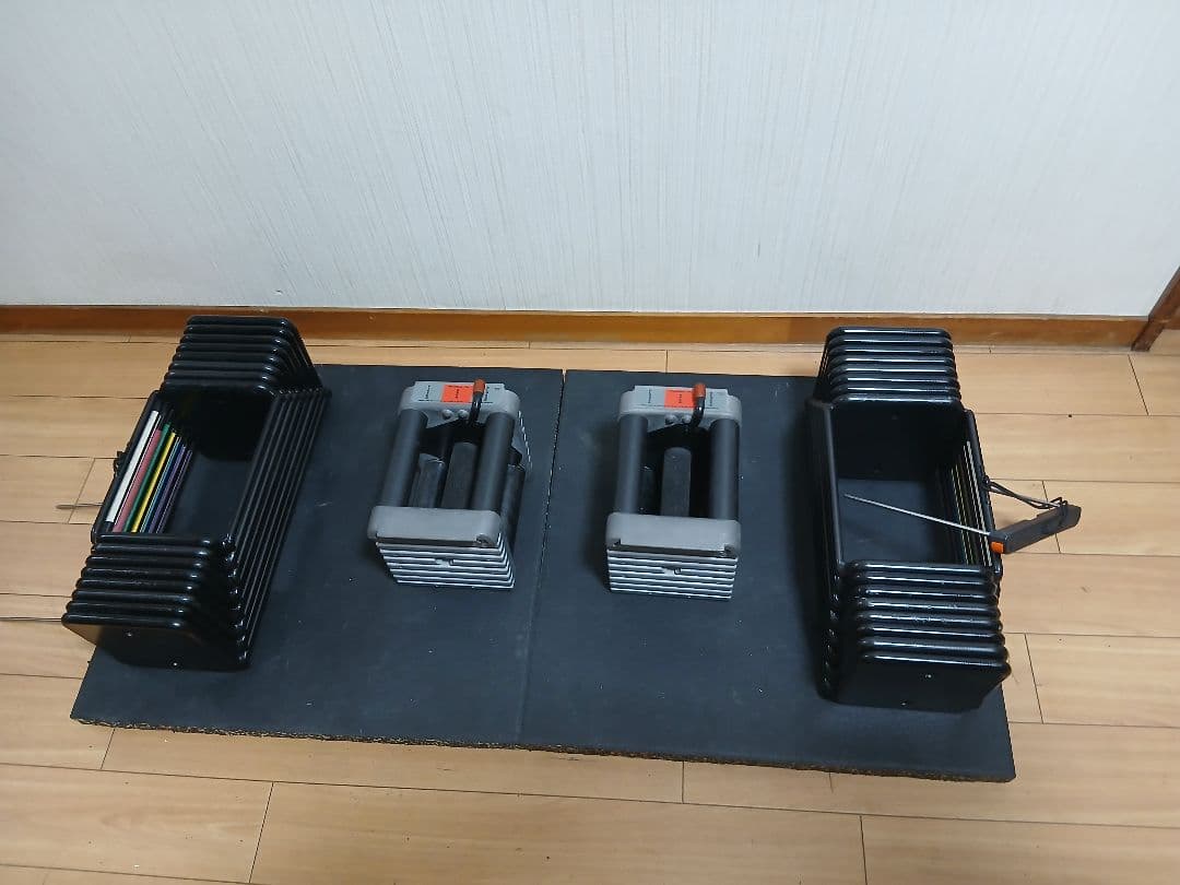 PowerBlock Pro可変式ダンベルUSA製 41kg×2個パワーブロック