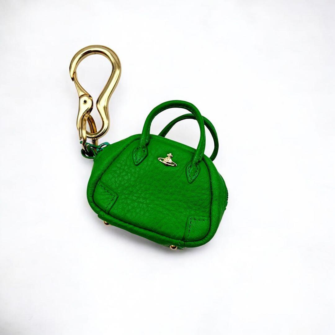 美品✨Vivienne Westwood Bag Charm Green