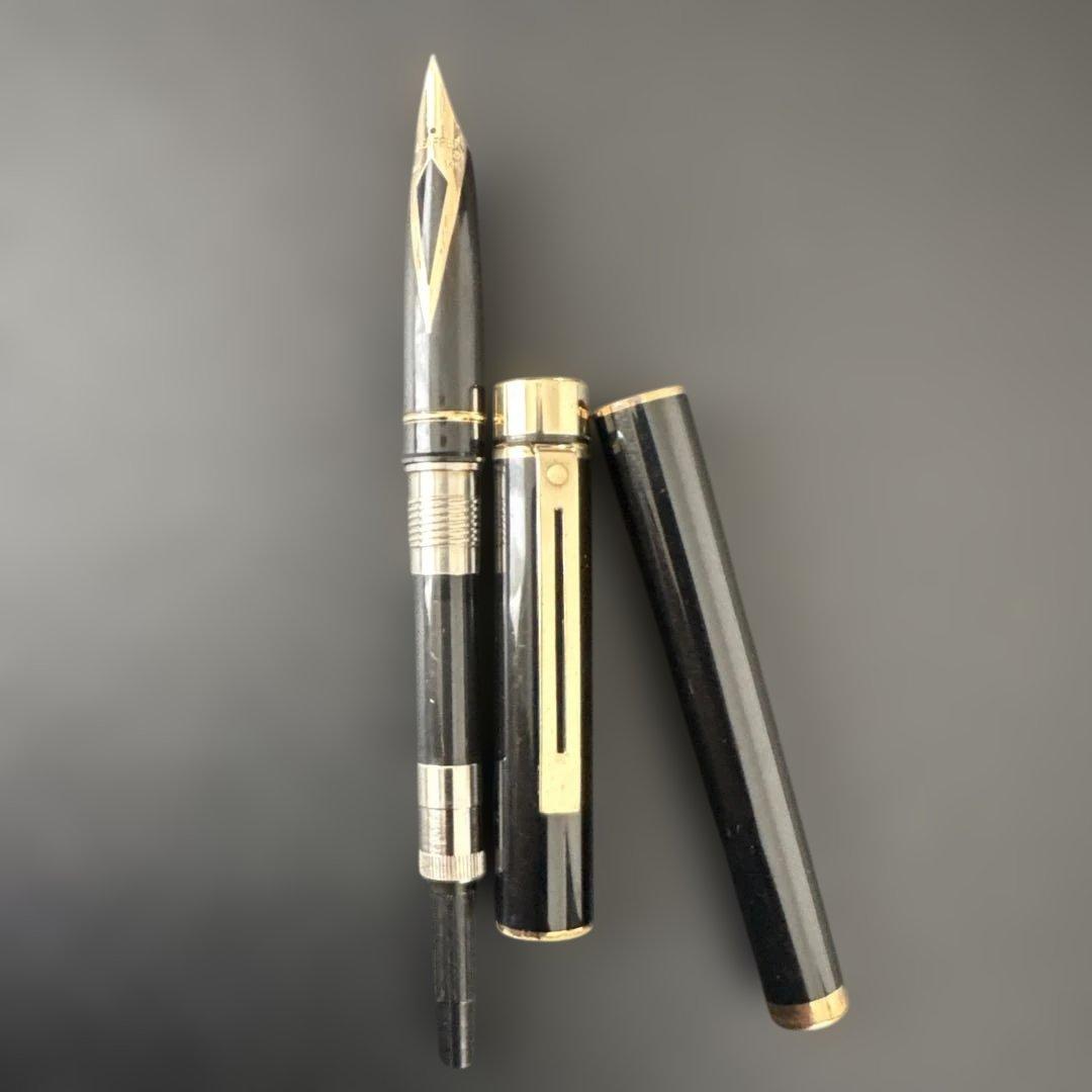 SHEAFFER 14K 585 万年筆 ゴールド装飾付き