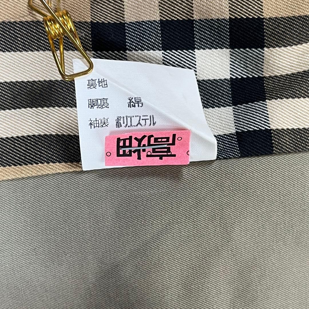 Burberry’s ベルト付き ダブル トレンチコート ノバチェック Mサイズ
