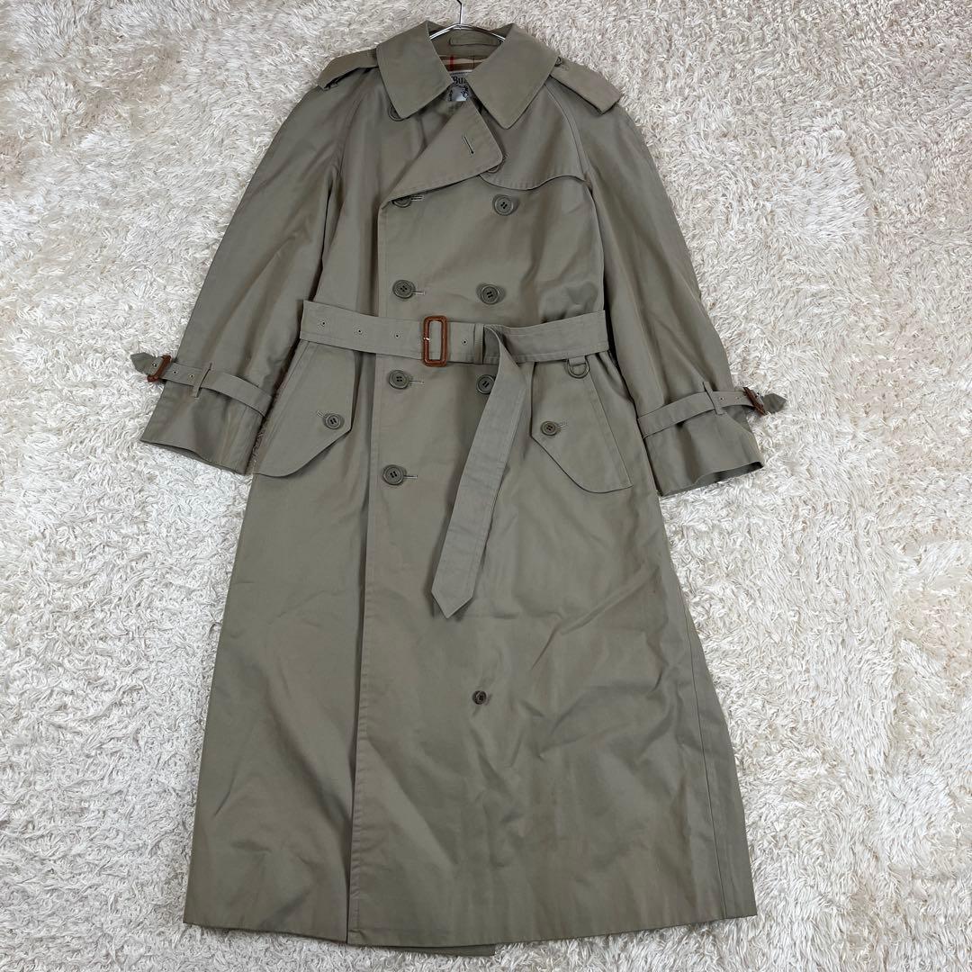 Burberry’s ベルト付き ダブル トレンチコート ノバチェック Mサイズ