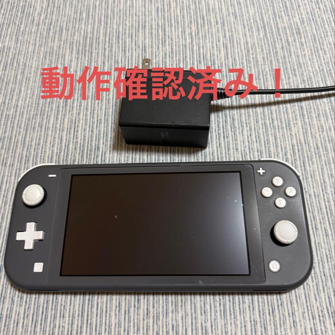 Nintendo Switch ライト グレー 充電器付