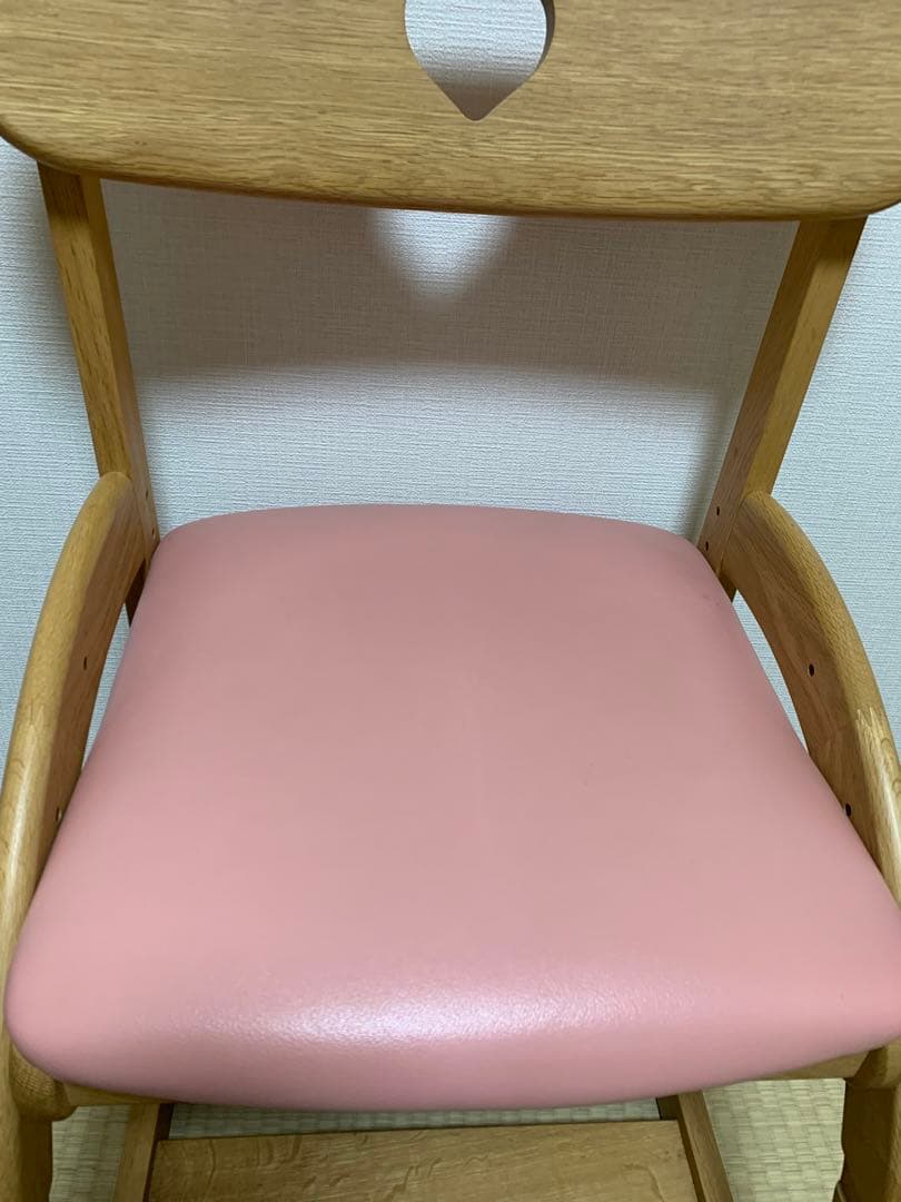 カリモク 学習椅子 XT1801 ピーチピンク ピュアオーク