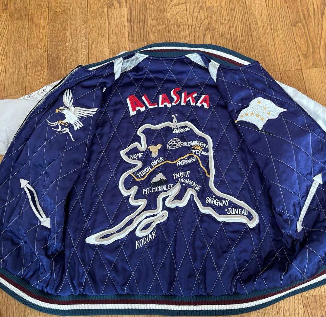 【週末限定価格】ヒューストン　スカジャン　アラスカジャン