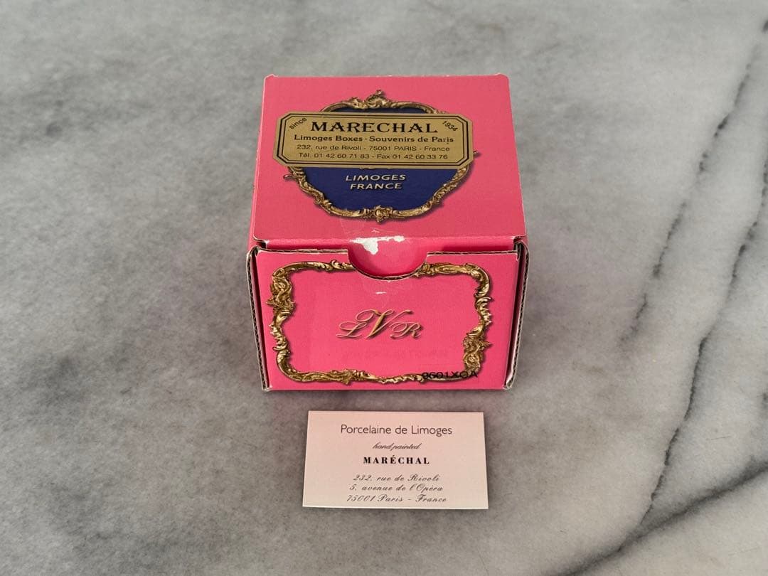 【リモージュボックス】ハット付き