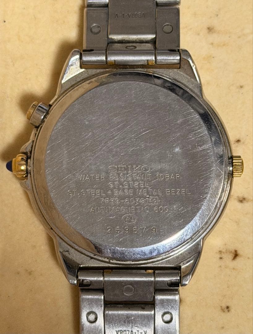 値下げ不可　希少 SEIKO PRESAGE 7F39-6070 コンビ