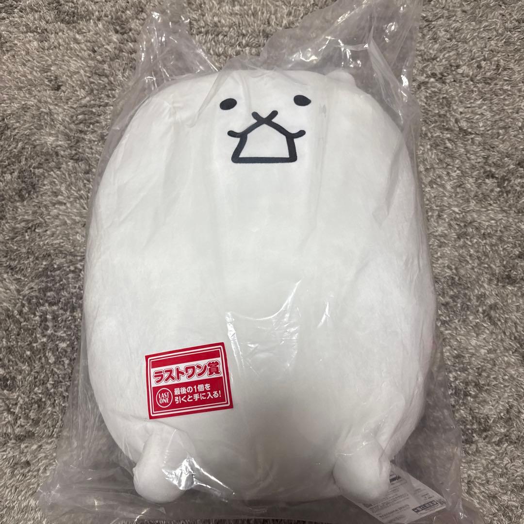 【新品未開封】にゃんこ大戦争一番くじ ラストワン賞タンクネコ超ビッグぬいぐるみ