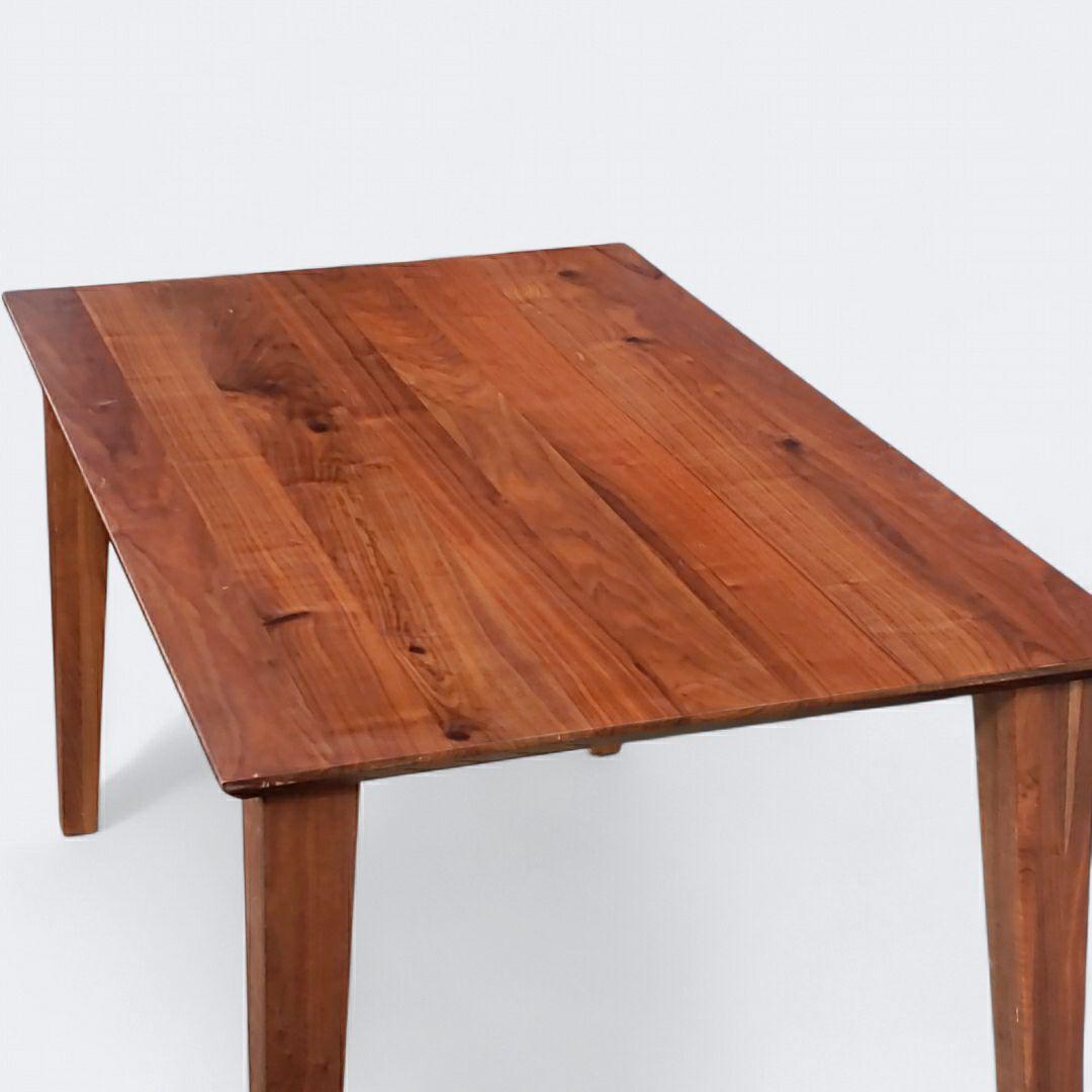 21万相当 大塚家具 ダイニングテーブル フィル3 ウォールナット 1350