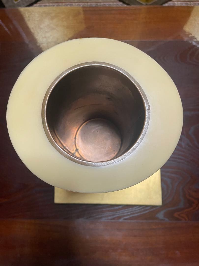 花瓶　金鯉絵柄