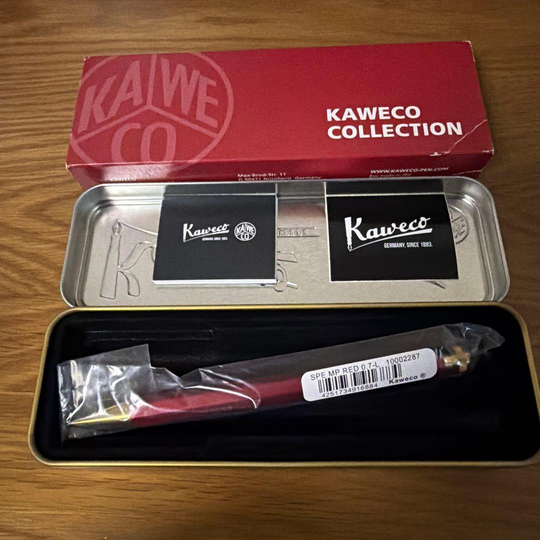 美品　カヴェコ　スペシャル 0.7 レッド　エディション 限定 シャープペンシル