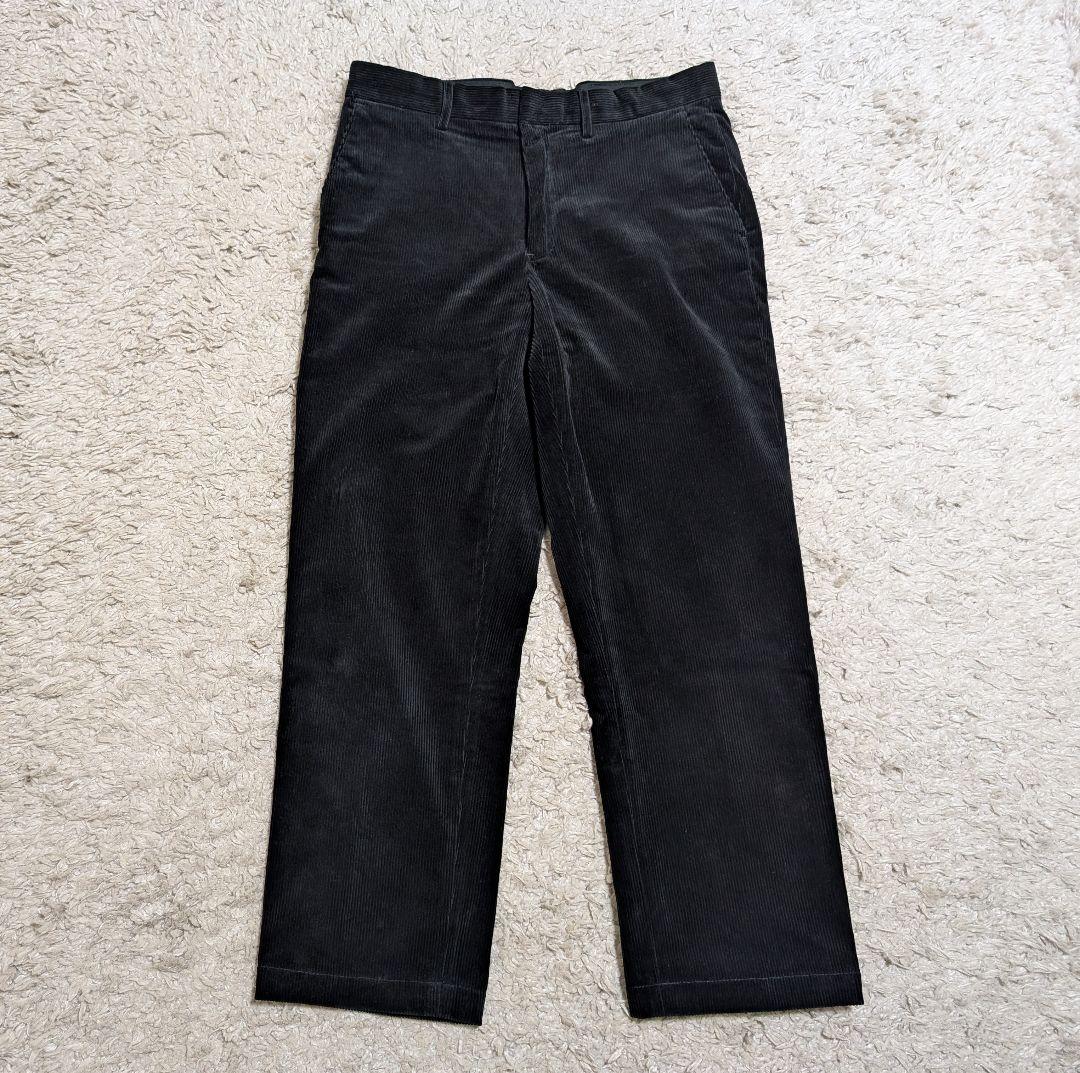 ラルフローレン 太畝 コーデュロイパンツ PRESTON ブラック W33