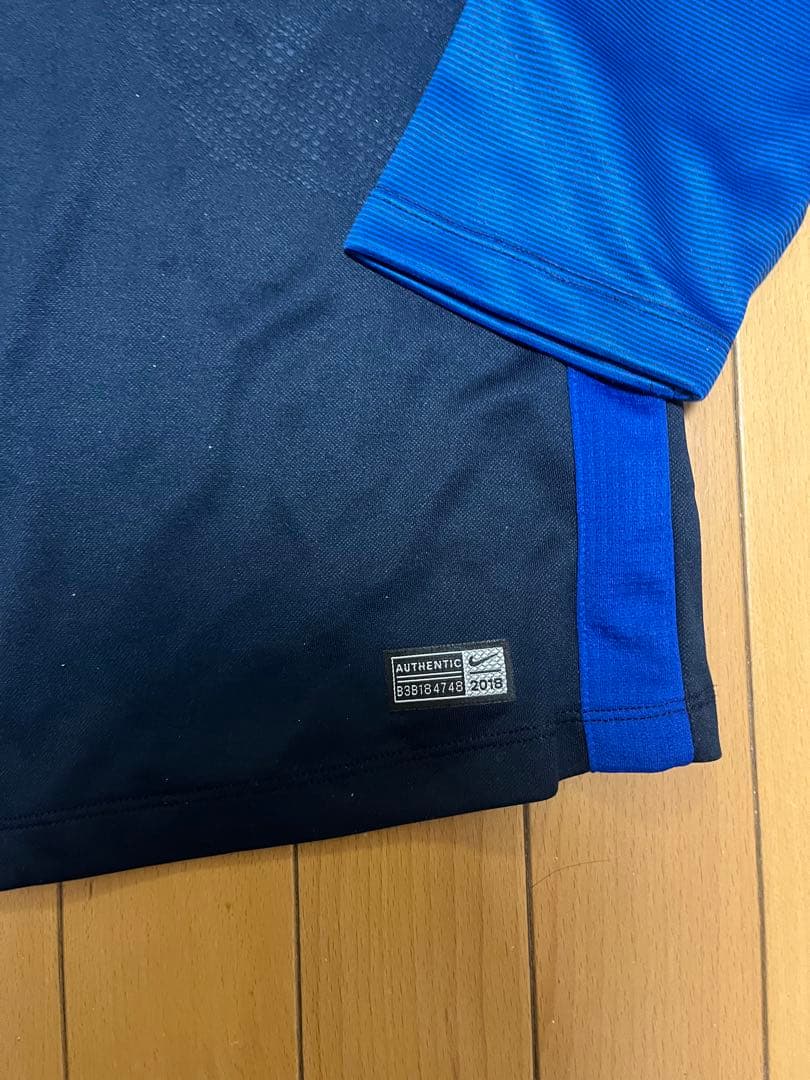 美品　NIKE フランス代表　ドリルトップ 上下セットアップ