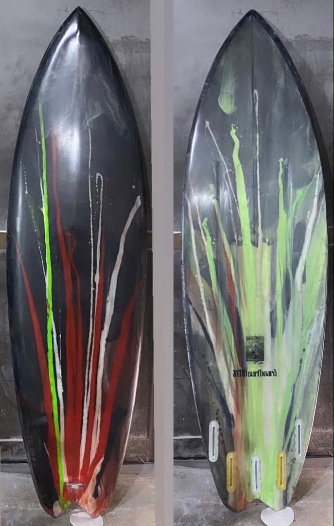 「creepy 5」5'9\" xenosurfboard