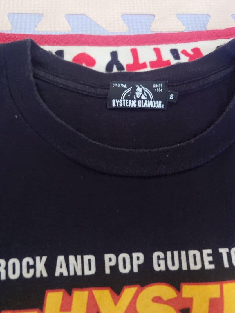 ほぼ未使用HYSTERIC GLAMOUR プリントTシャツ Sサイズ ブラック