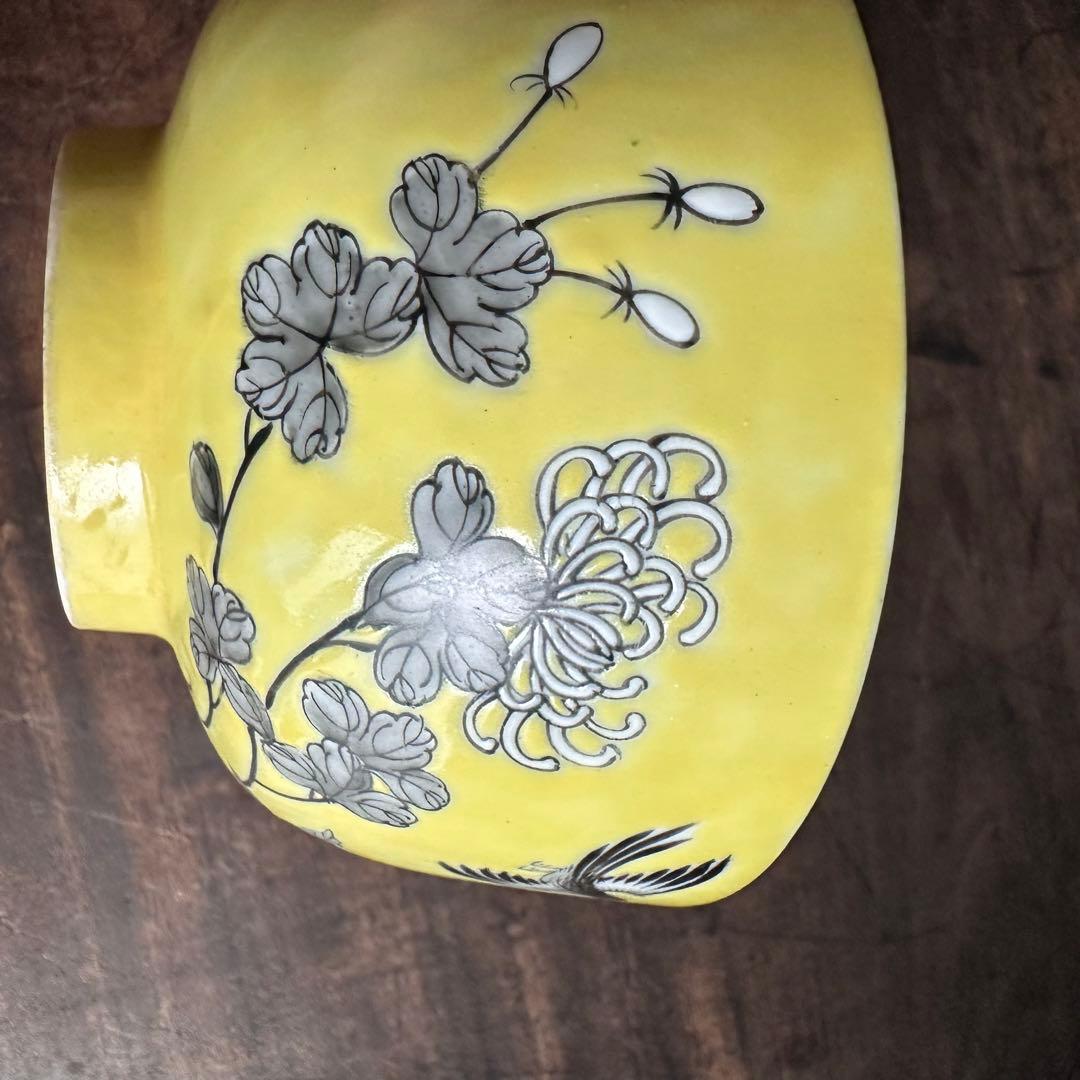 希少　彩色　染付　中国美術　清朝期　粉彩　骨董　古陶磁　陶磁器　唐物