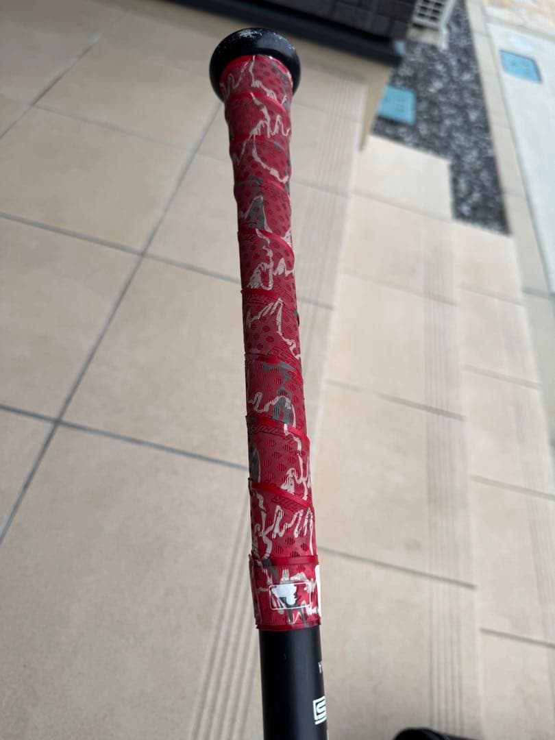 マルチ ワニクラッシャースピード「赤ワニ」 軟式用バット83センチ　700グラム