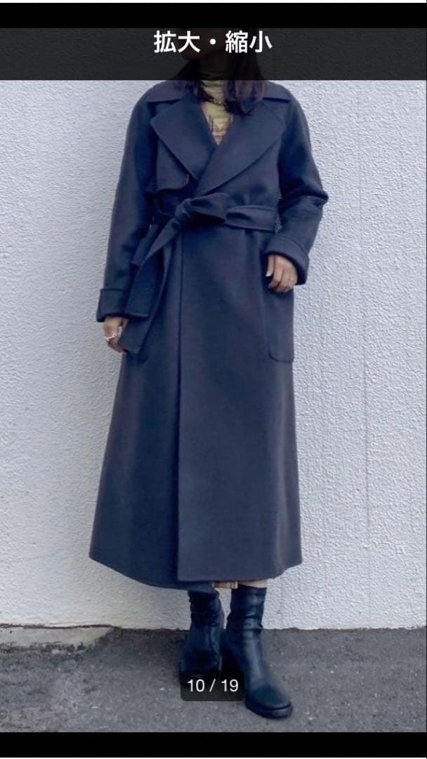 新品Diagram リバートレンチコート 36サイズ