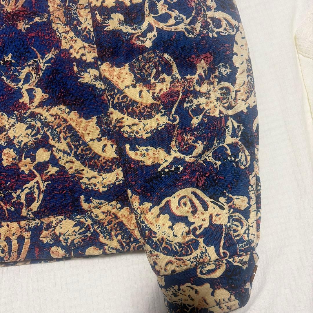 【美品✨】CALEE ブルゾン　ジャケット　コットン　総柄　裏地　キルティング