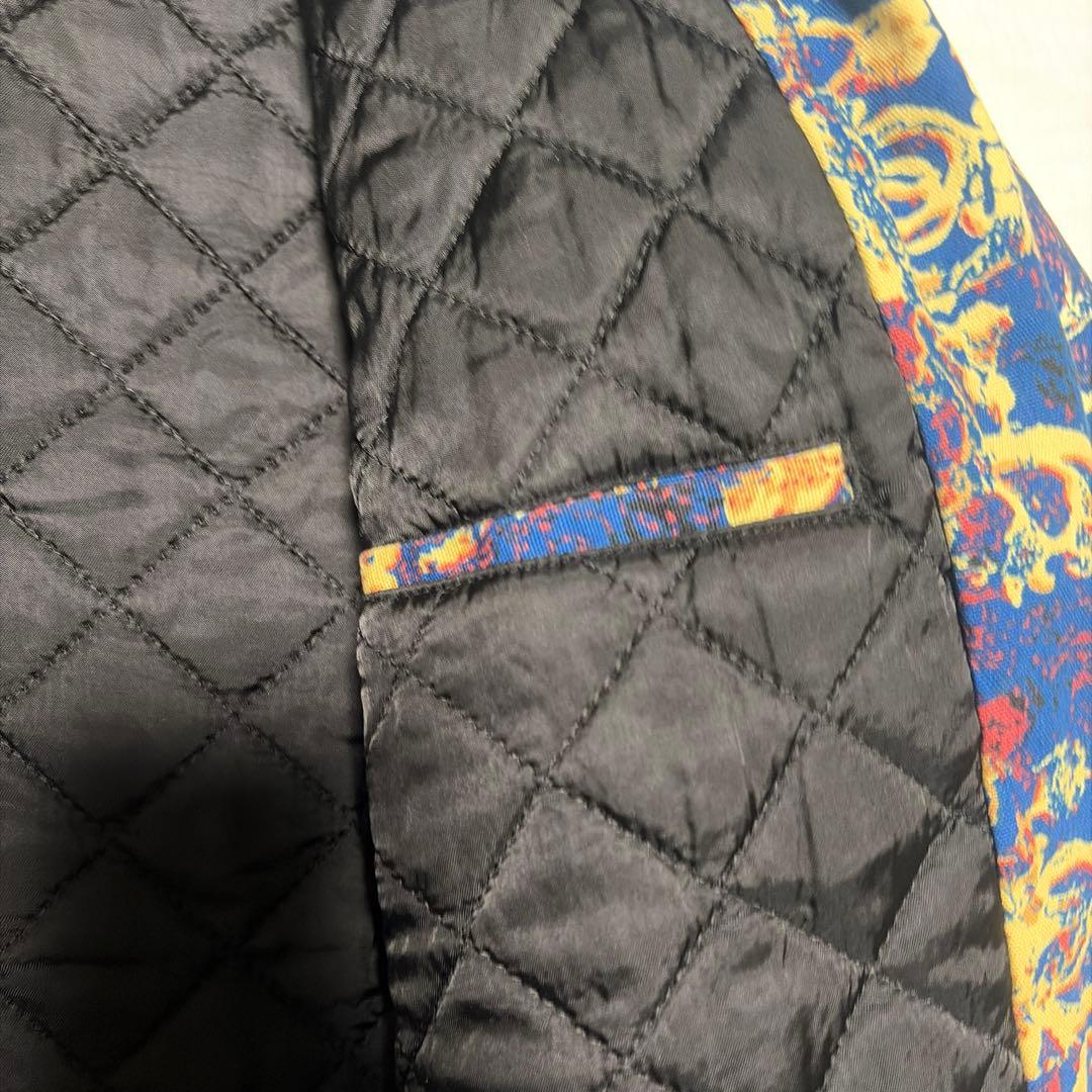 【美品✨】CALEE ブルゾン　ジャケット　コットン　総柄　裏地　キルティング