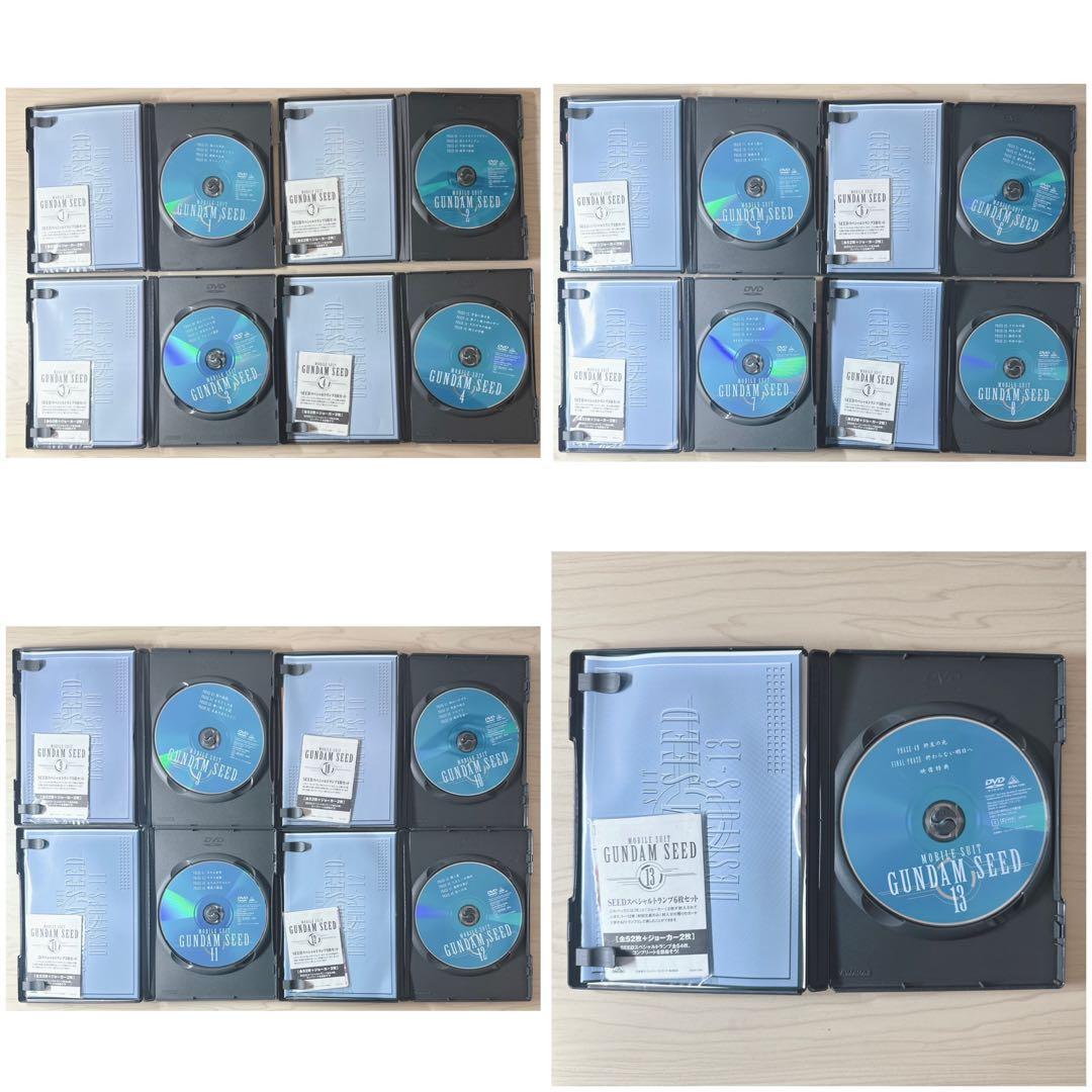 機動戦士ガンダムSEED・SEED DESTINY　DVD全巻セット　特典付き