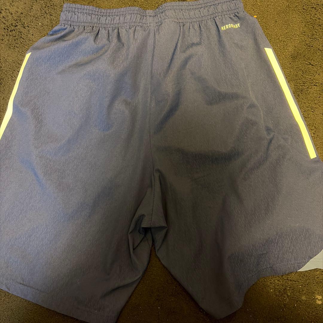 adidas 帝京第三サッカーウェア 91番 赤