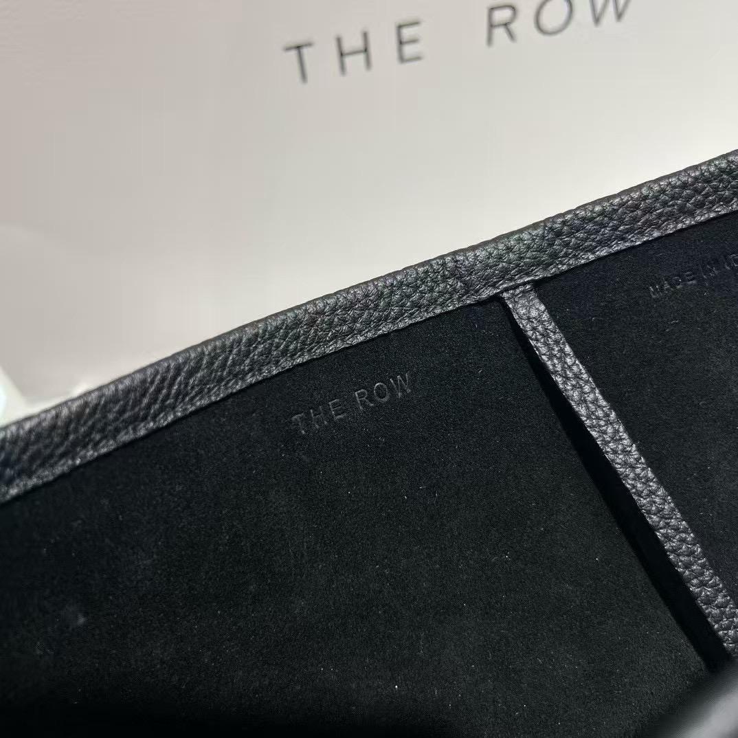 美品THE ROW ブラックレザートートバッグ