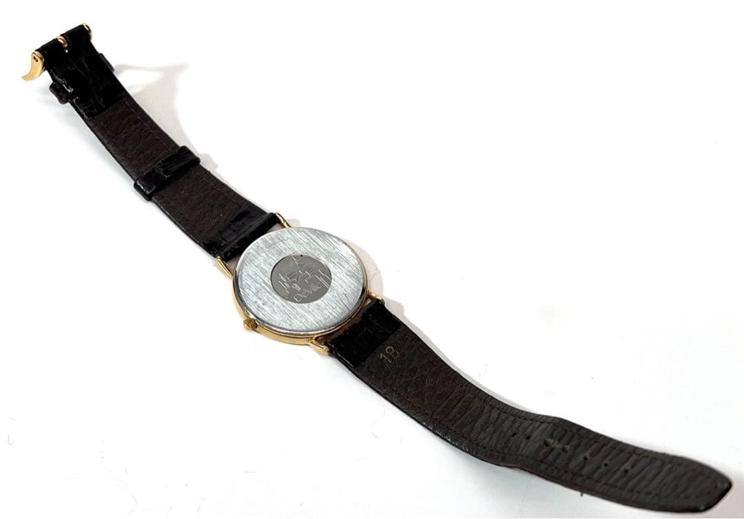 OMEGA 時計　DeVille メンズ　レディースホワイト　ゴールドラウンド