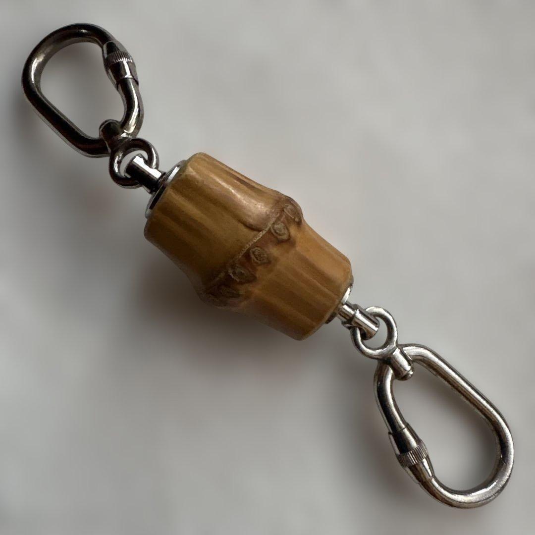 GUCCI KEYRING　グッチキーホルダー バンブー バッグチャーム